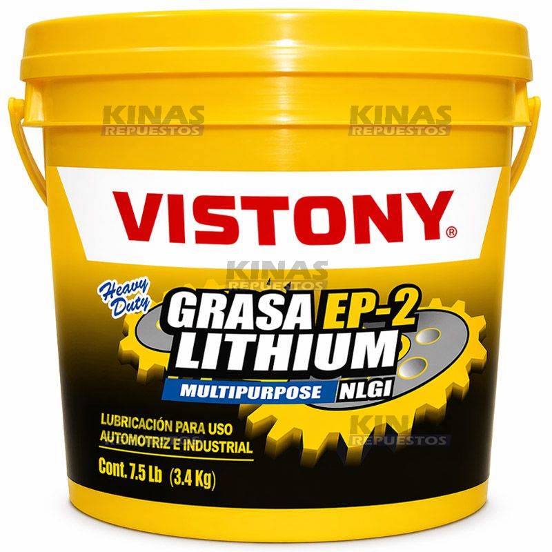 GRASA EP-2 LITHIUM MULTIPROPOSITO AMARILLO 3,5KG / 7.5LIBRAS | BAL EP-2/1100255