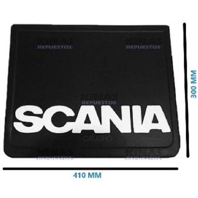 GOMA GUARDA BARRO DELANTERO SCANIA P94/114/124/S4 (300X410MM) | 1091/1856159