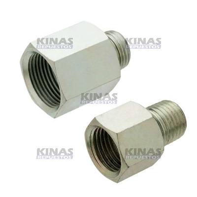 CONEXION NIPLE M/H RED M16X1,5 X M22X1,5 | CAM05-1622 / 6035-16 / MA-1106 / 0620-10