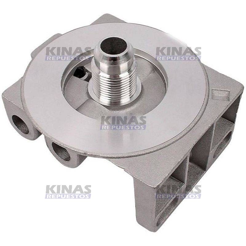 SOPORTE FILTRO COMBUSTIBLE 4 SALIDAS M16 SCANIA 113/P94/114/124/S4/S5 | 1393641/1373644/1780731