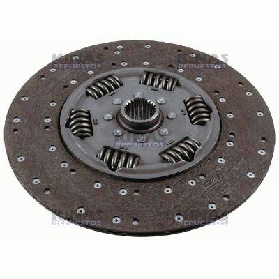 DISCO EMBRAGUE 400MM 24E 50MM SCANIA P92/P93 GRS900 | 1413177/04.23.103/1878043231