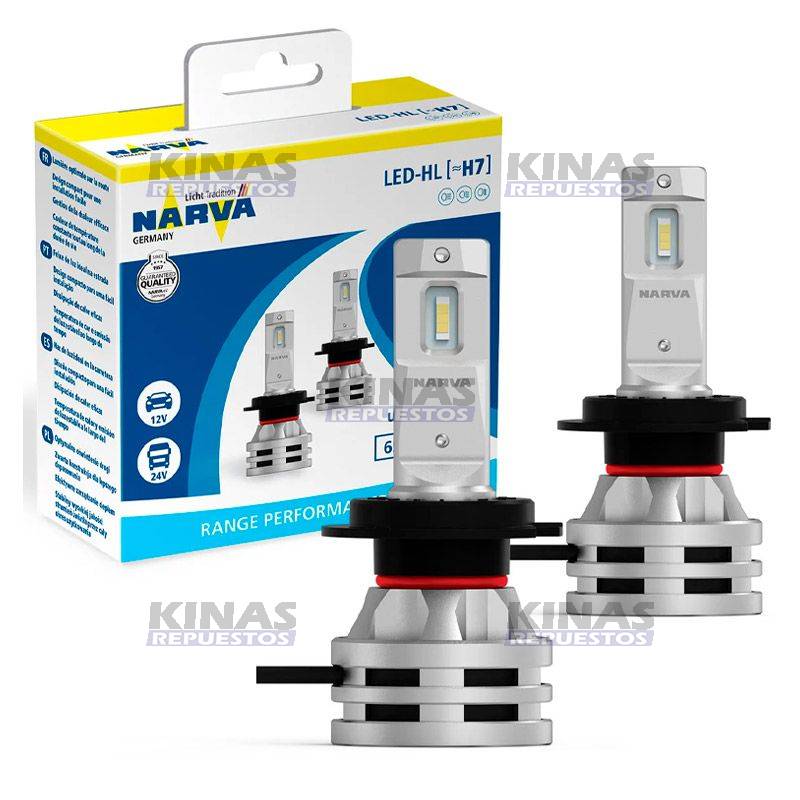 FOCO LED H7 12/24V 24W (PAR) FARO LUZ BAJA SCANIA S5 | 9050013/18033