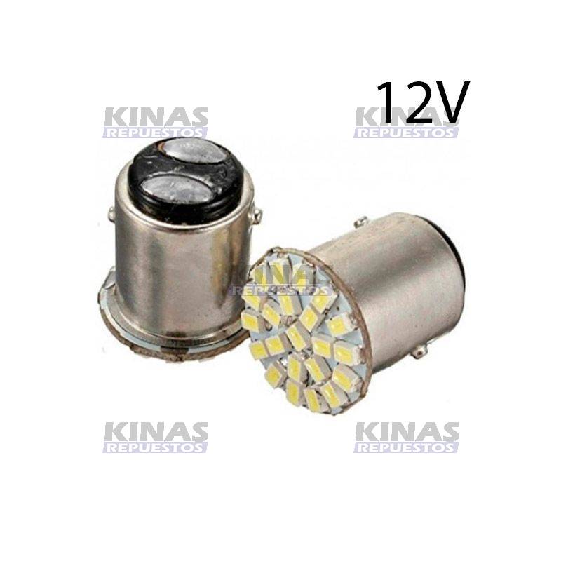 FOCO SENALERO LED BA15S 2POLO BLANCO 12V | 278