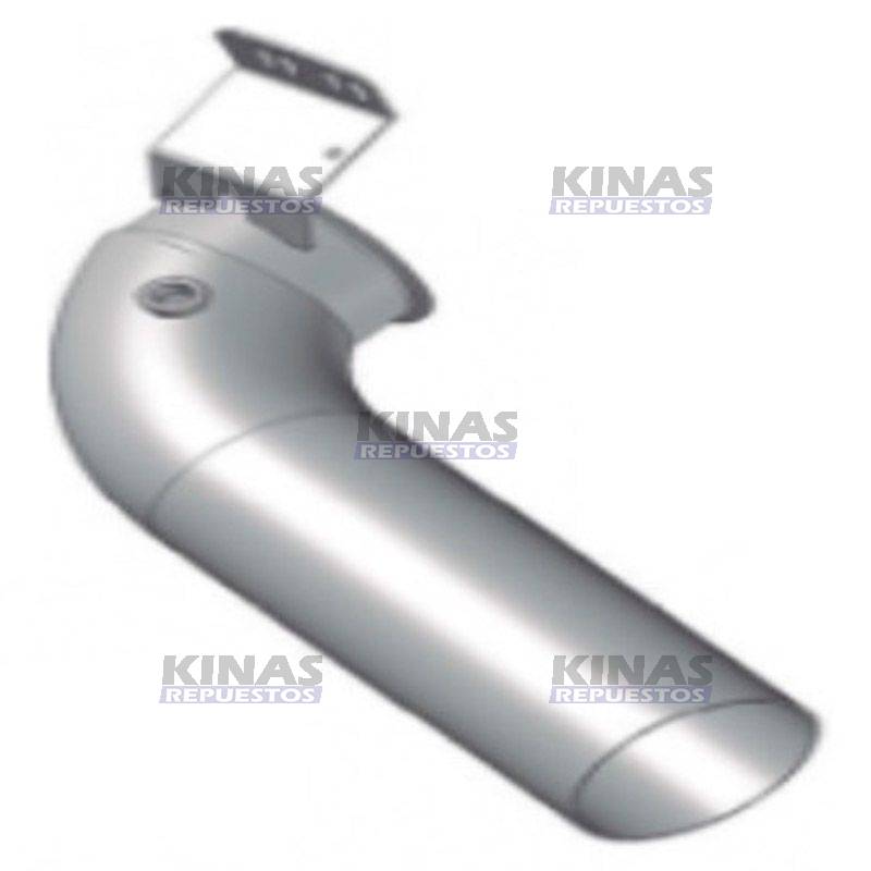 TUBO SALIDA DESCAPE SCANIA S5 5P CATALIZADOR CORTO EURO 5 | TB1203/2509256