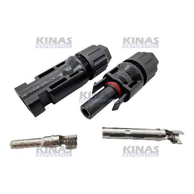 CONECTOR CABLE PAINEL SOLAR MACHO/FEMEA | 8536.70.00