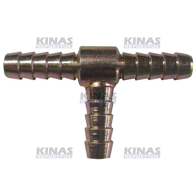 CONEXION UNION TEE SIMPLES MANGUERA 1/2X1/2X1/2 12MM | N-163 TEE
