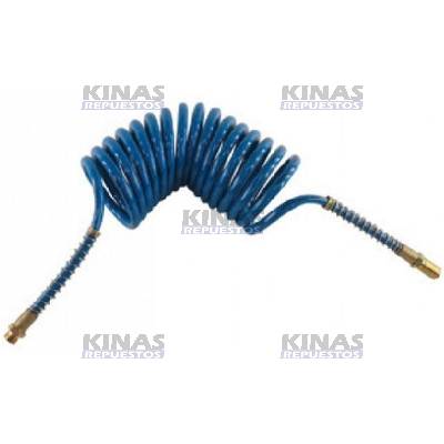 MANGUERA ASPIRAL 5,5MTS SCANIA S4 M16XM18 (MACHO/MACHO) AZUL | 1420945AZ