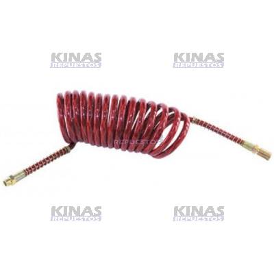 MANGUERA ASPIRAL 5,5MTS SCANIA S4 M16XM18 (MACHO/MACHO) ROJO | 1420945VM