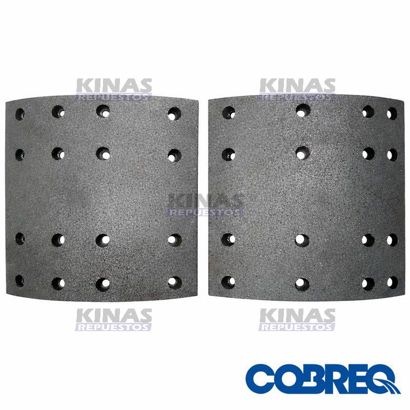 FIBRA FRENO CARRETA 8" 16F MODERNA STD | C4533T-140/TH-204/DC333/L636/CA33 - STD