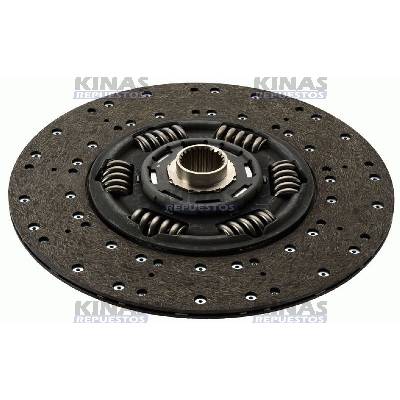 DISCO EMBRAGUE 430MM 24EST 50MM SC 124/R C/EMB REFORZADO 25CM CENTRO | 21027933/574911/1.13351/S05046DT