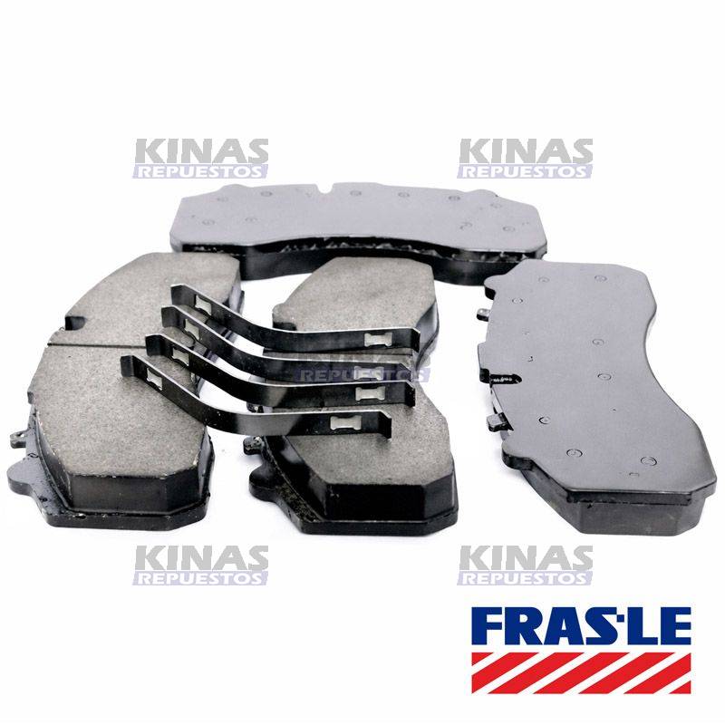 PASTILLA FRENO DELANTERO/TRASERO SCANIA P94/114/124/S4/S5/MBB | PD116/4.90930/RCPT0501/N1520/0986BB0287