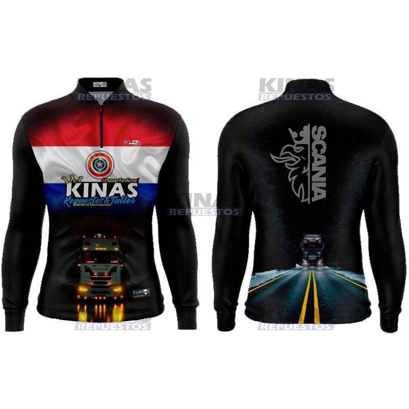 REMERA KINAS MASCULINA G TIPO PESCARIA  | 1
