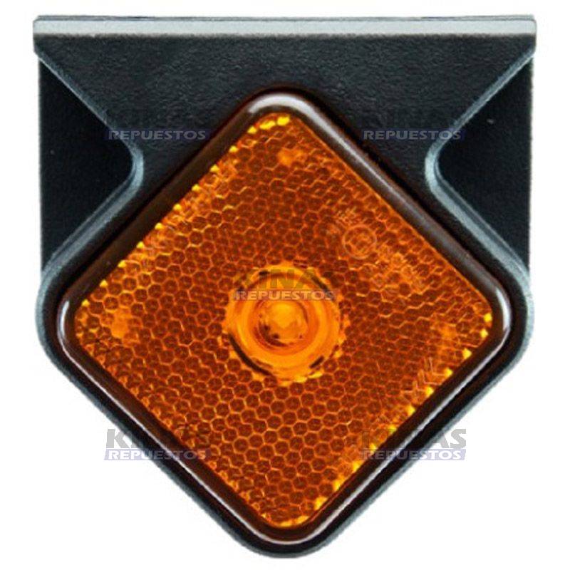 SENALERA LED LATERAL CARRETA 24V 62MM - NARANJA (ENCHUFE) | 8961.82.301