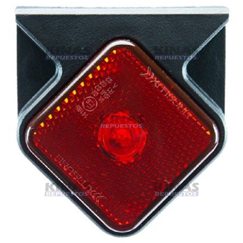 SENALERA LED LATERAL CARRETA 24V 62MM - ROJO (ENCHUFE) | 8961.82302