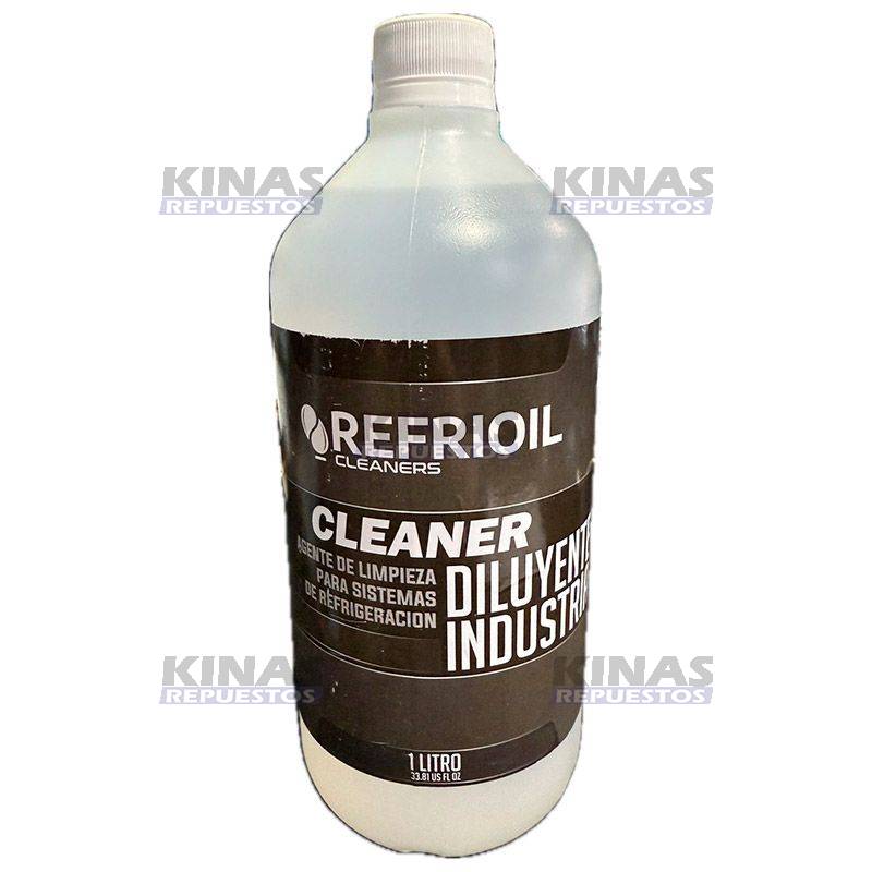 AGENTE LIMPIEZA DILUYENTE INDUSTRIAL AIRE CONDICIONADO 1L | REFRIOIL 1L