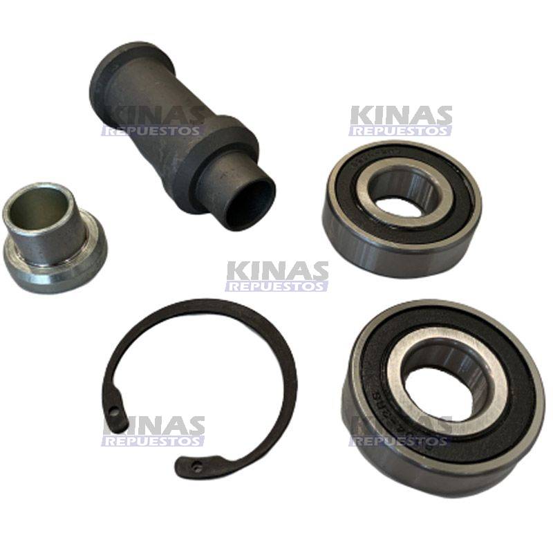 KIT REPARACION SUSPENCION  CABINA TROMPUDO SCANIA 114/124/S4/S5 C/RULEMAN | 040.677/1103031S/1369817S/1369818S
