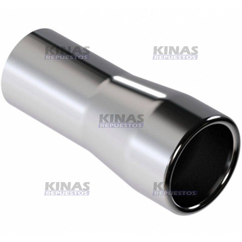 PUNTERA ESCAPE CROMADA 2.1/2 RECTA 180MM | M069