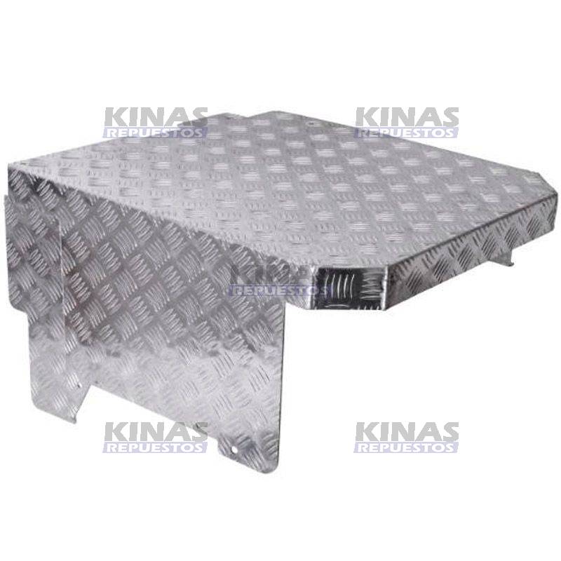 TAPA CATALIZADOR SUPERIOR ESCAPE SCANIA 94/114/124/S4 (ALUMINIO) USADO | 1545149/2191427/1367530/7878