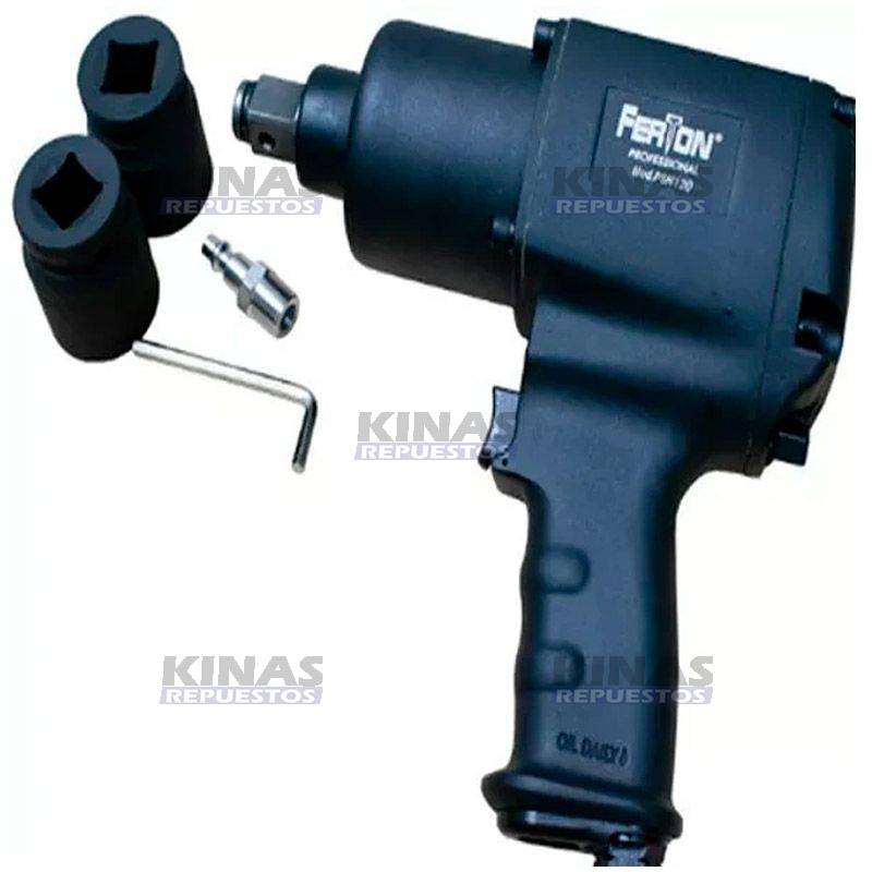 PISTOLA IMPACTO NEUMATICA 3/4 1200NM (TUBOS 32 Y 33) | PSN120