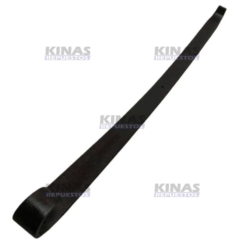 ELASTICO TRASERO MBB 814 ALEMAN 2º HOJA OJAL MEDIA VUELTA CAIDO (80X16X158) | EXP263E02