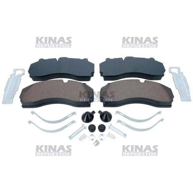 PASTILLA FRENO DEL/TRAS SCANIA P94/S5 2021/+ (CORTADO) | 1.35033/2325212/2271804/PD224-K021