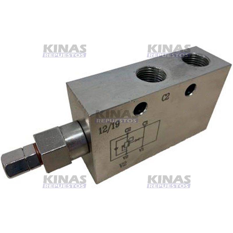 VALVULA RETENCION PISTON HIDRAULICO SIMPLE 90 LITROS 320BAR | MR-169-1018