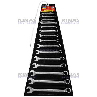 JG LLAVE COMBINADA TRAMONTINA MM X 15PZ | 915638/42241/215