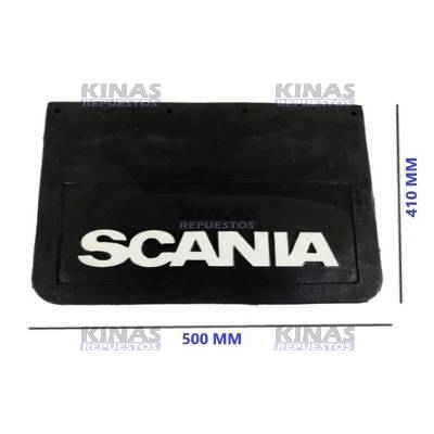 GOMA GUARDA BARRO SCANIA 500X410MM DELANTERO | 527189/P001/524088
