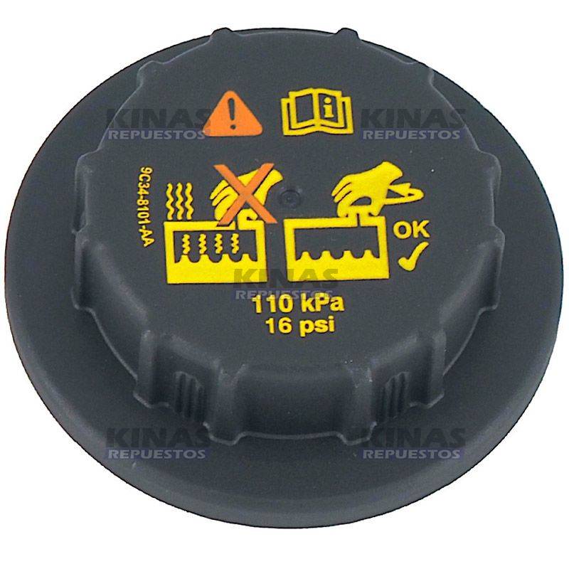 TAPA RADIADOR AGUA FORD F250/F350/F4000/RANGER 98/+ MWM SPRINT 6CC CUMMINS | PT2000/9C3Z8101B