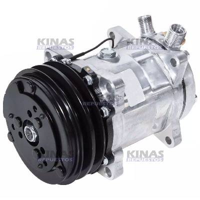 COMPRESSOR AIRE CONDICIONADO 24V 2A SCANIA 112/113 5H14 8 OREJAS | 6826/600.027/AC.100.871