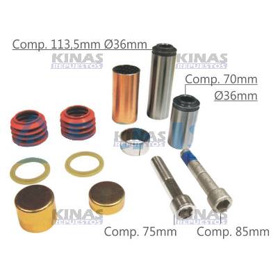 REPARO PINZA MORDAZA FRENO SCANIA 94/114/124/S4/S5/MBB KNORR COMPLETO | ETP-K004100/14210/00951/1906779