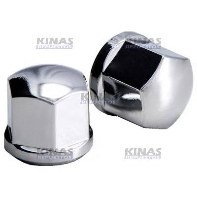 TAPA CROMADA TUERCA BAJA SCANIA 19MM | 019.122C