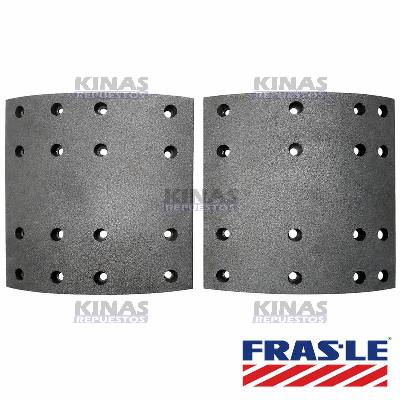 FIBRA FRENO CARRETA 8" 16F MODERNA STD | C4533T-140/TH-204/DC333/L636/CA33 - STD