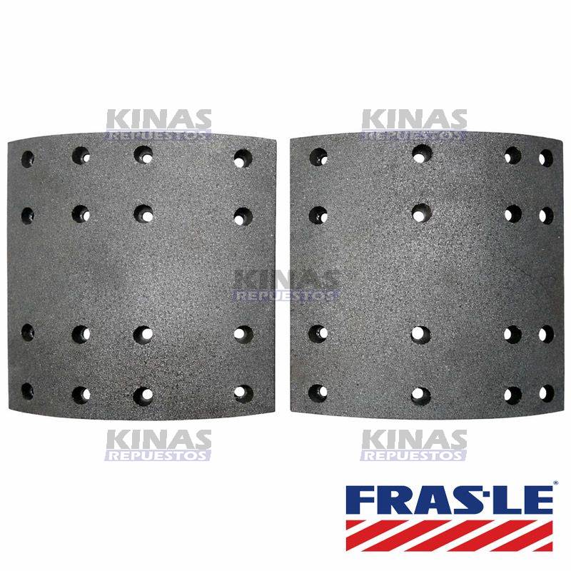 FIBRA FRENO CARRETA 8" 16F MODERNA STD | C4533T-140/TH-204/DC333/L636/CA33 - STD