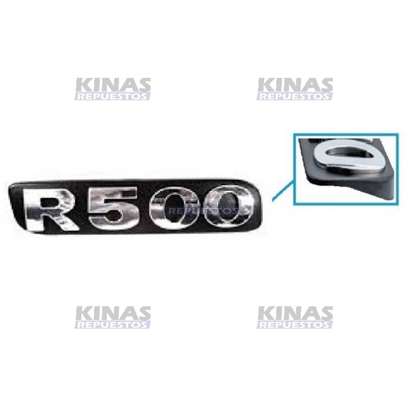 LETRERO EMBLEMA SCANIA S5 ANTIGUO (R500) (CROMADO) | 120.500/3C
