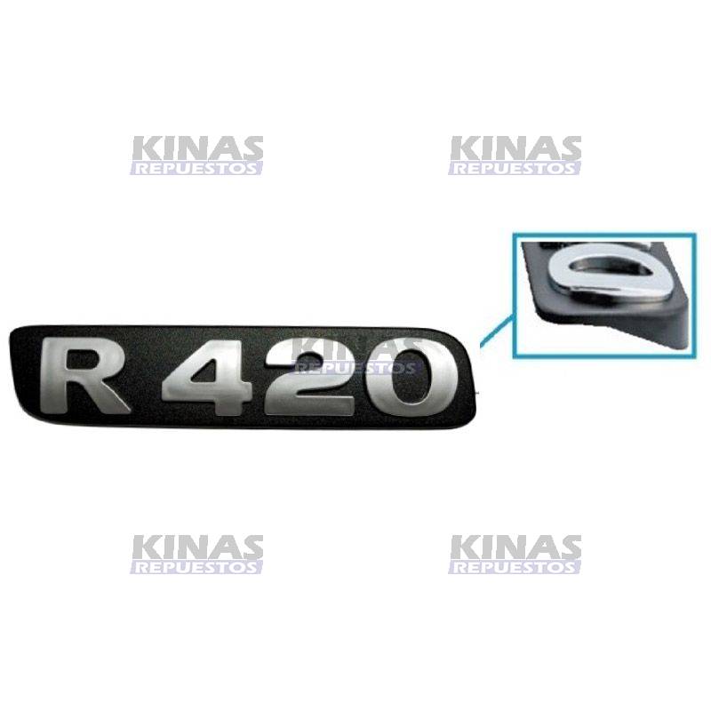LETRERO EMBLEMA SCANIA S5 ANTIGUO (R420) (PINTADO) | 120.420/3