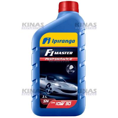 ACEITE MOTOR F1 MASTER SN 10W30 1L PERFORMANCE SEMISSINTETICO | M02804