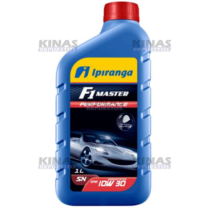 ACEITE MOTOR F1 MASTER SN 10W30 1L PERFORMANCE SEMISSINTETICO | M02804