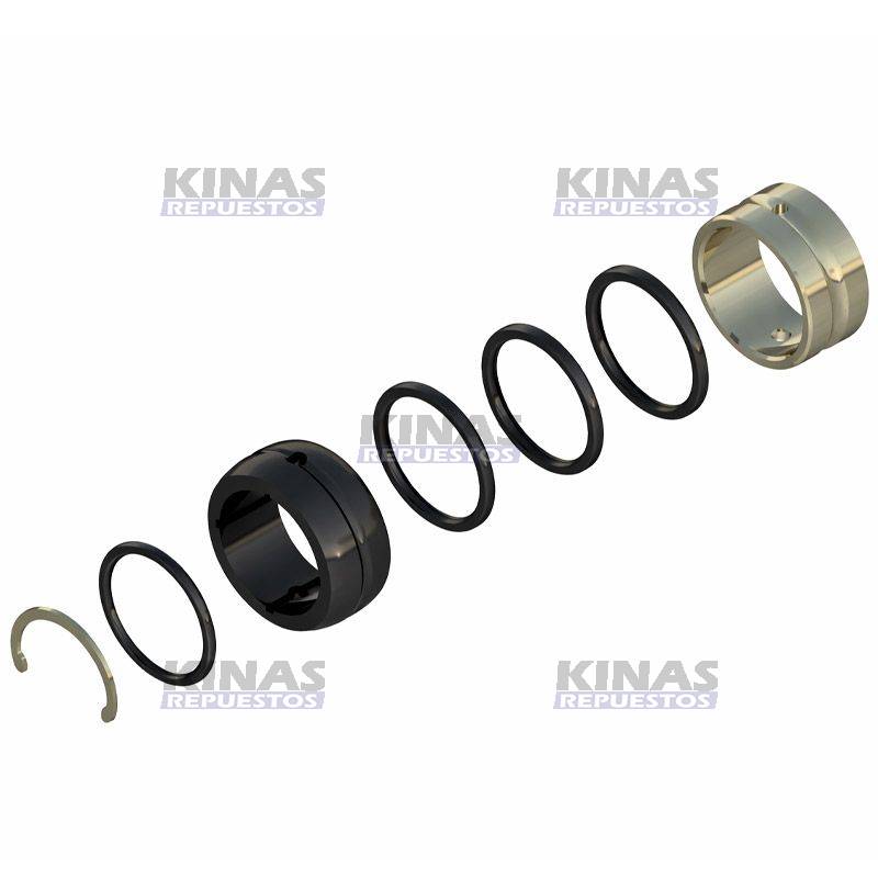 KIT REPARO BUJE EJE ZETA FRENO CARRETA (HIERRO) TUBELESS | THO-18016
