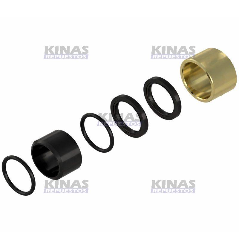 KIT REPARO BUJE EJE ZETA FRENO CARRETA 47.7X38.3X30 (NYLON/HIERRO) | THO-18008/2303