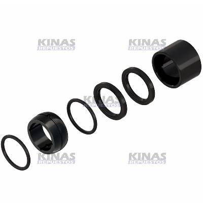 KIT REPARO BUJE EJE ZETA FRENO CARRETA 47.7X38.3X34 (NYLON) | THO-18007/2302A