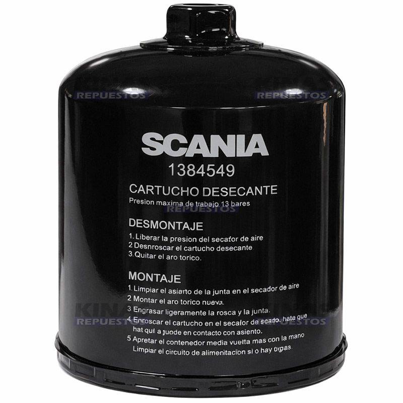 FILTRO SECADOR AIRE APU SCANIA 113/124/S4/S5 R/GRUESA | DSF0203/43-773/1384549/131876/TB1374/3