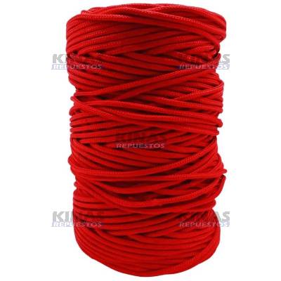 PIOLA CARPA LATERAL CARRETA 6MM ROJO | PLACAR 06RJ