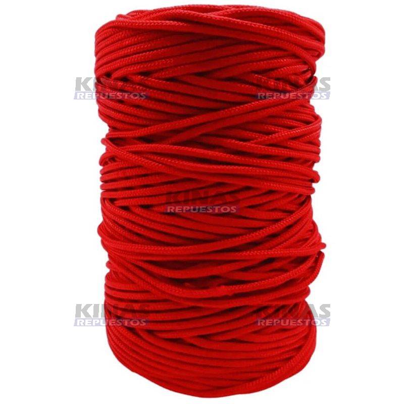PIOLA CARPA LATERAL CARRETA 6MM ROJO | PLACAR 06RJ