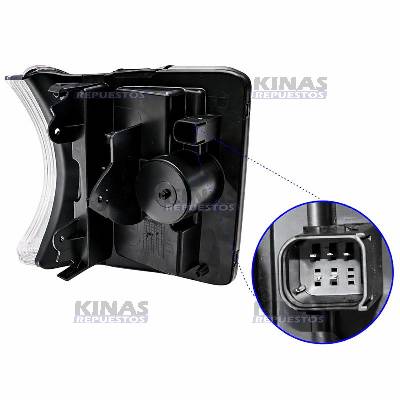 SENALERO DELANTERO SCANIA S5 DER/IZQ C/LED 2016 C/ENCHUFE | 1747981/2241544