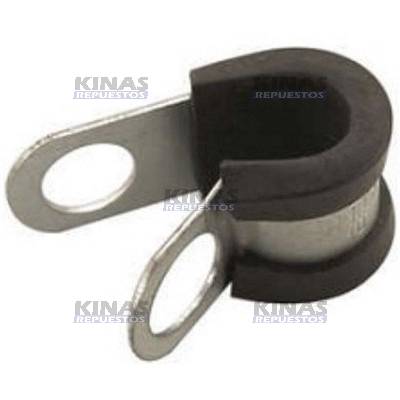 ABRAZADERA CANO REVESTIDA C/GOMA 12MM SCANIA VARIOS | 813936-12MM