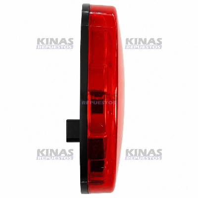 FARO SENALERA ROJO/FRENO/REVERSA LED 24V TRASERO CARRETA NOMA REDONDO 155MM | 8056.73.325