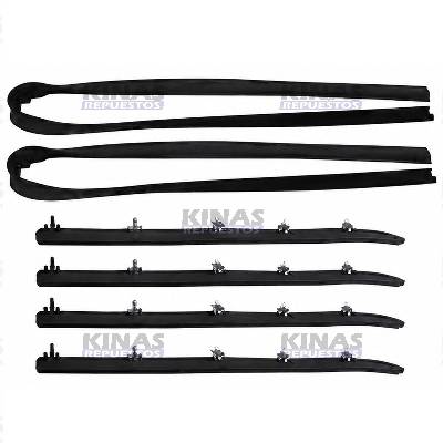 JG GOMA GUIA CANALETA VIDRIO FORD F1000/F4000 93/98 CON PESTANA | JH09256