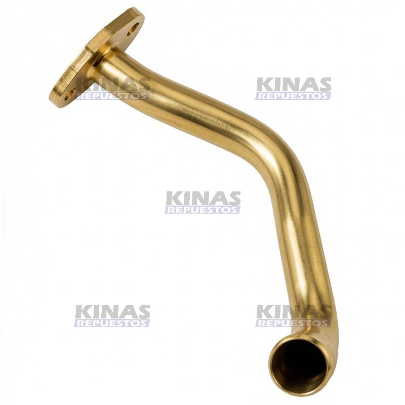 TUBO RETORNO CON FLANGE LUBRIFICACION TURBO MOTOR MBB 1218/1622 OM366 | ROC-490495-8/376.180.0422/3761800422