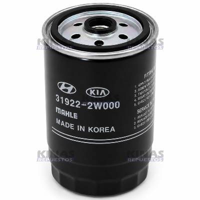 FILTRO COMBUSTIBLE M10X1.5 HYUNDAI SANTA FE CON TRAMPA AGUA | 319222W000